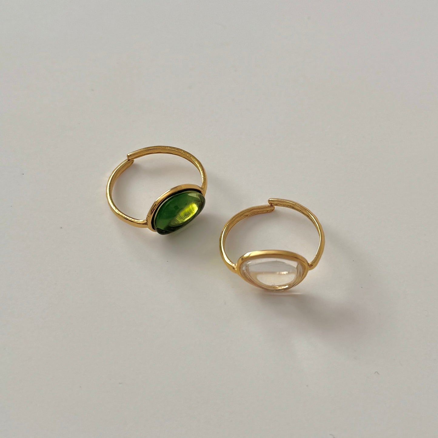 Anisa Clear Ring - Namaste Jewelry Canada