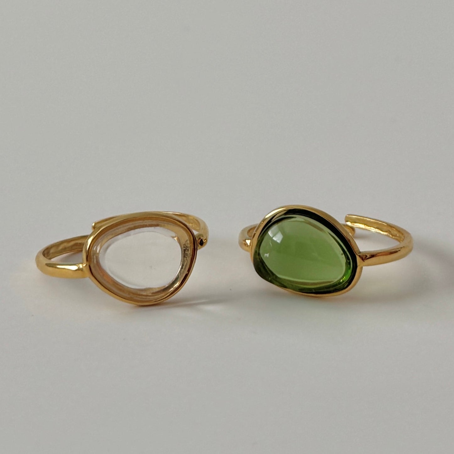 Anisa Clear Ring - Namaste Jewelry Canada