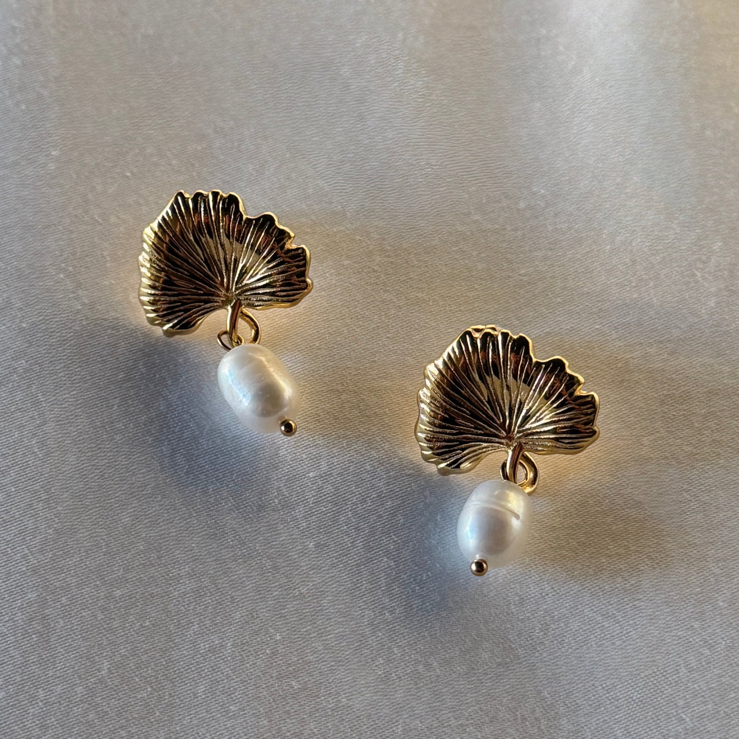 Ariba Pearl Earrings - Namaste Jewelry Canada