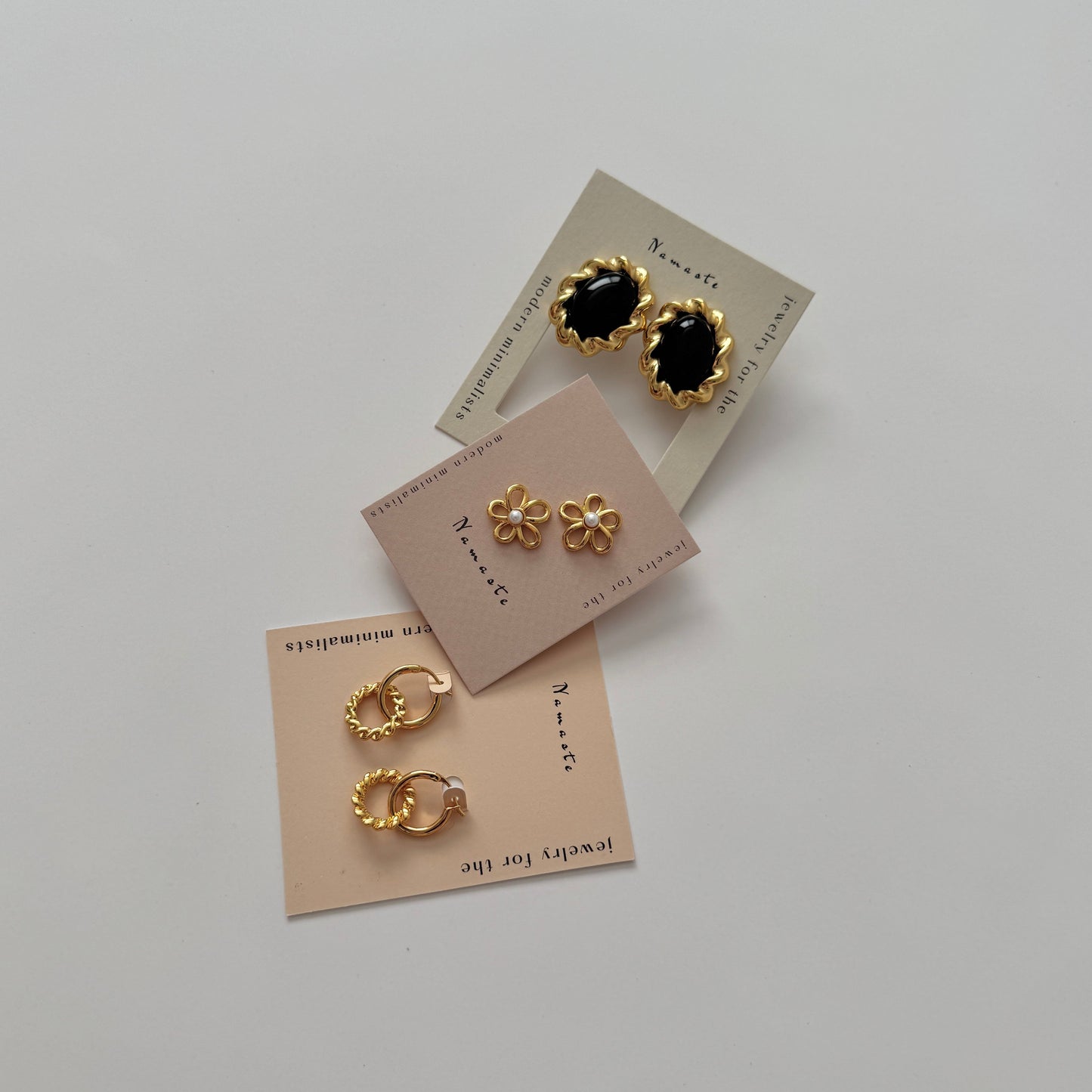 Arya Daisy Studs - Namaste Jewelry Canada