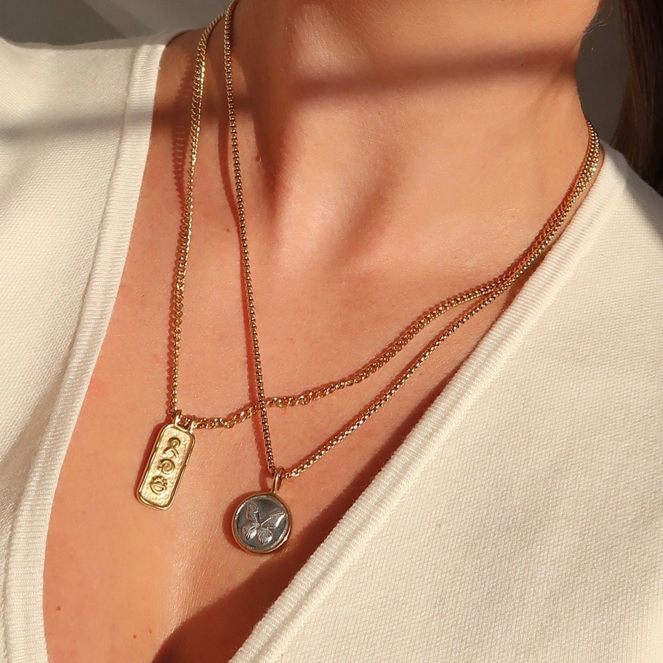 Butterfly aka Papillon Necklace 2.0 - Namaste Jewelry Canada