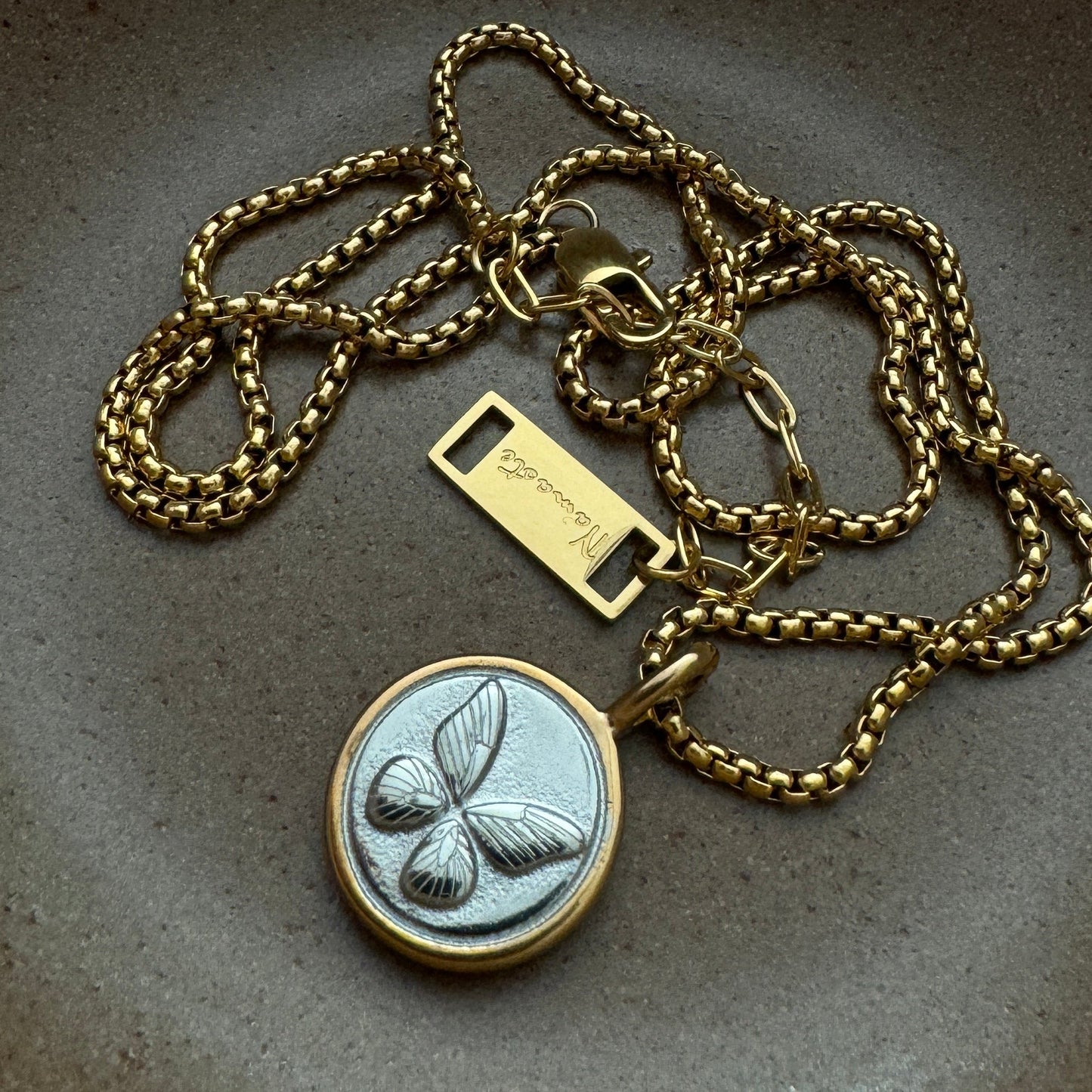 Butterfly aka Papillon Necklace 2.0 - Namaste Jewelry Canada