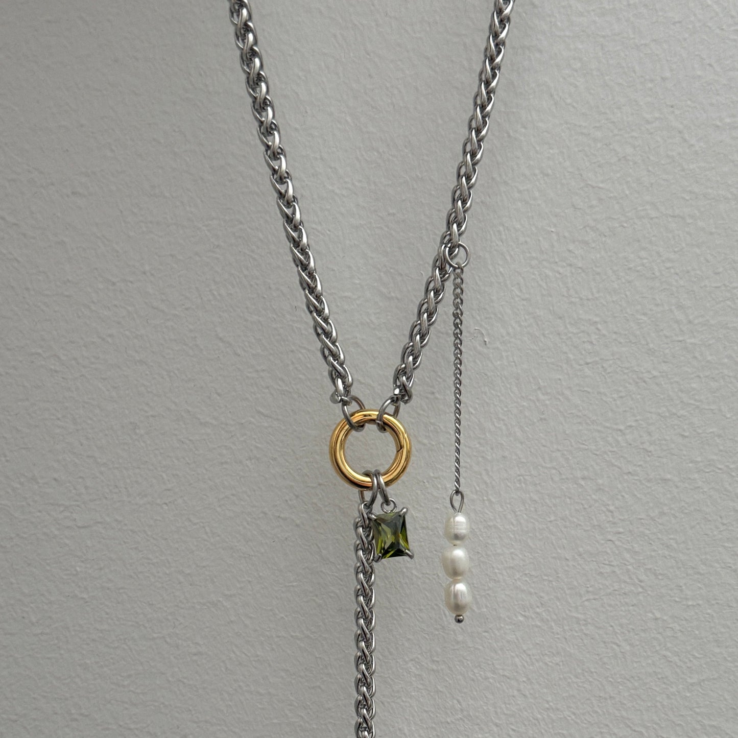 Chunky Lariat Necklace - Namaste Jewelry Canada