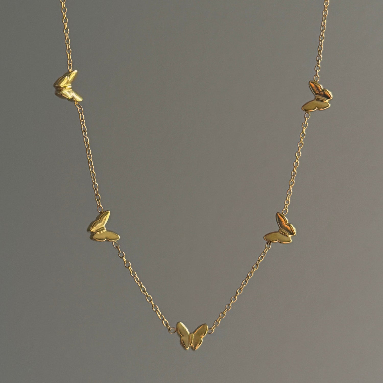 Dounia Butterfly Necklace - Namaste Jewelry Canada