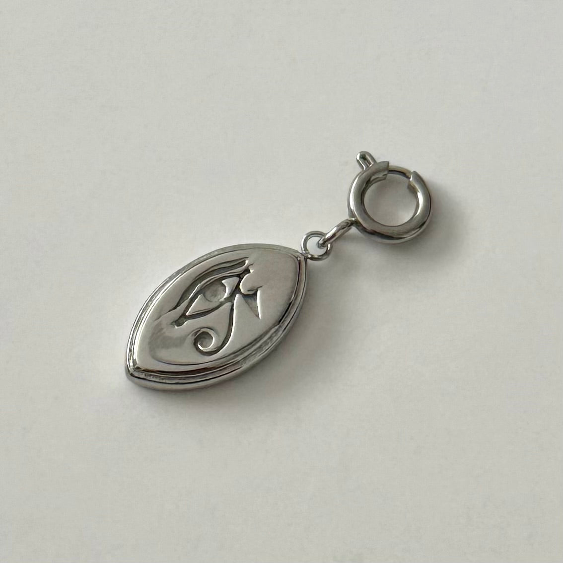 Eye of Horus Charm- Silver - Namaste Jewelry Canada