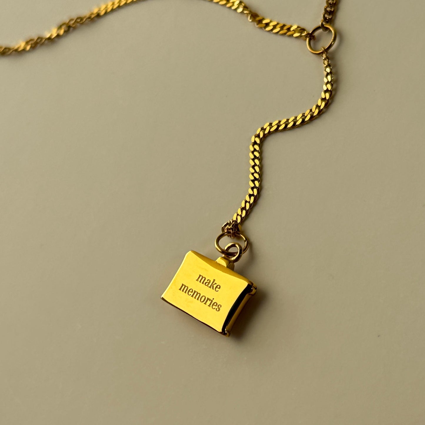 Making Memories Necklace - Gold - Namaste Jewelry Canada
