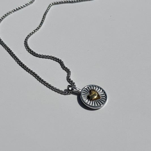 Mi Amor Necklace - Silver - Namaste Jewelry Canada