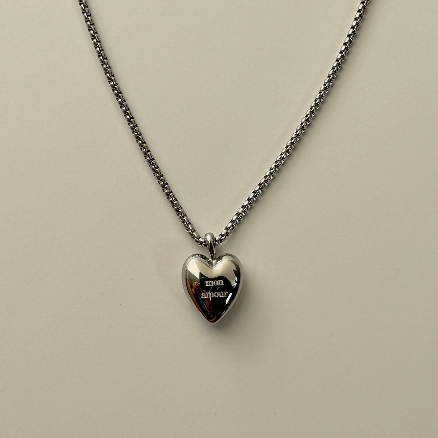 Mon Amour Necklace - Silver - Namaste Jewelry Canada
