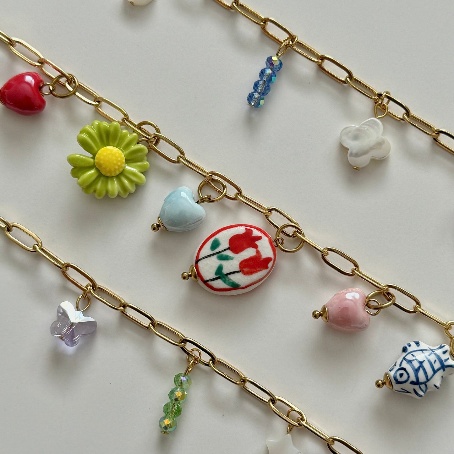 Paulina Charm Necklace - Gold - Namaste Jewelry Canada