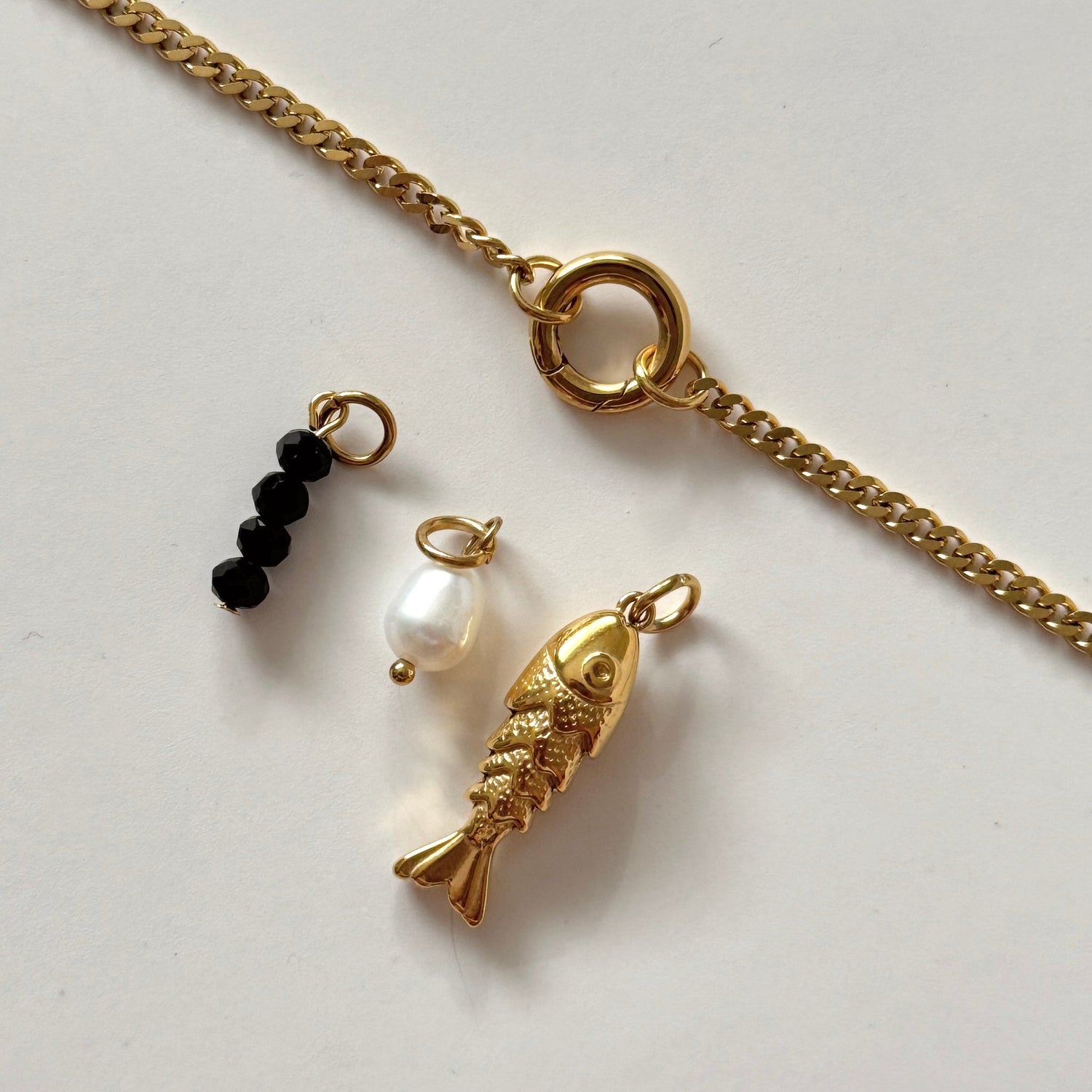 Poisson Charm Necklace - Namaste Jewelry Canada