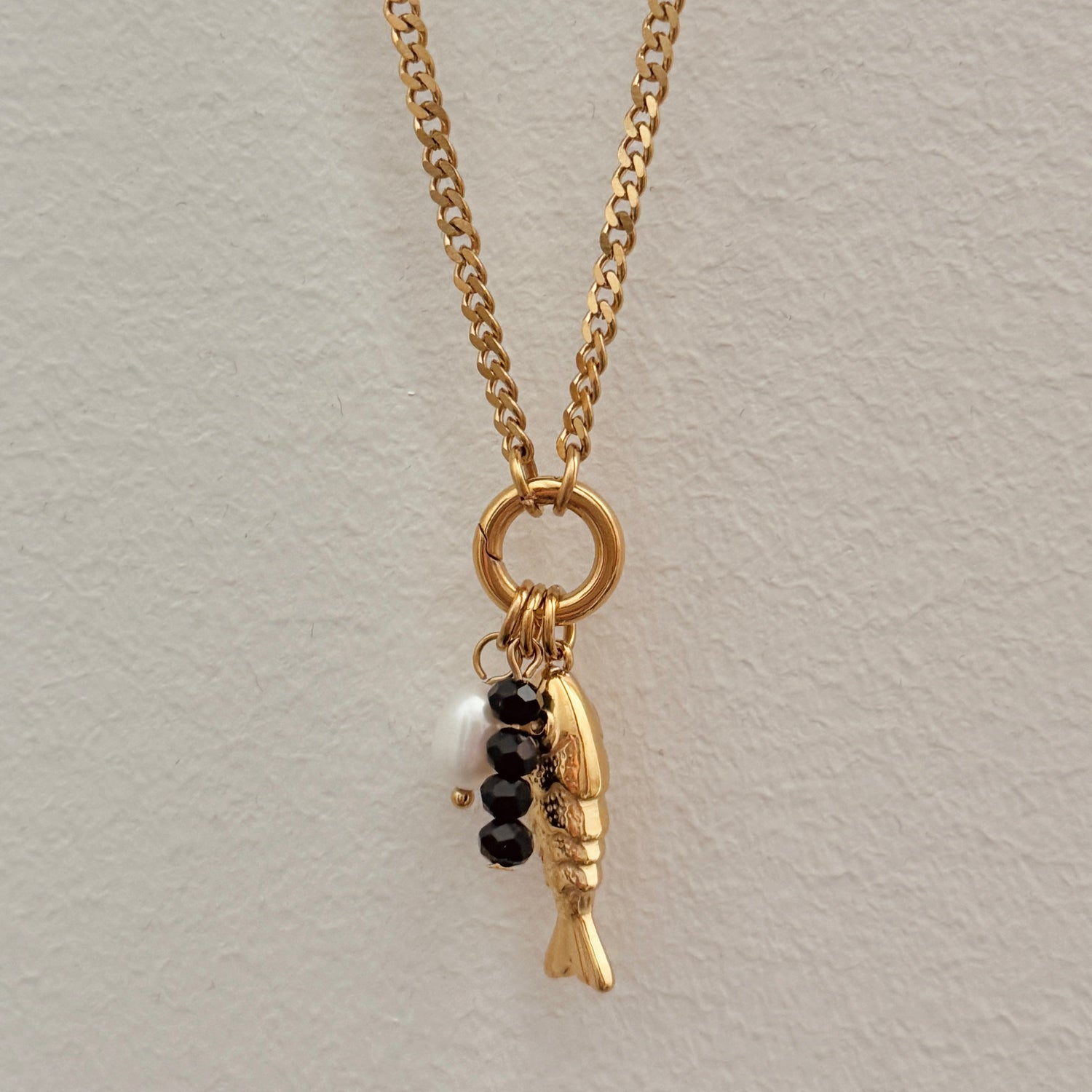 Poisson Charm Necklace - Namaste Jewelry Canada
