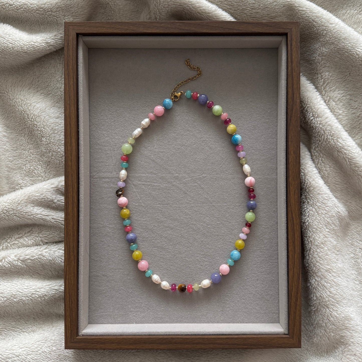 Raya 2.0 Beaded Necklace - Namaste Jewelry Canada