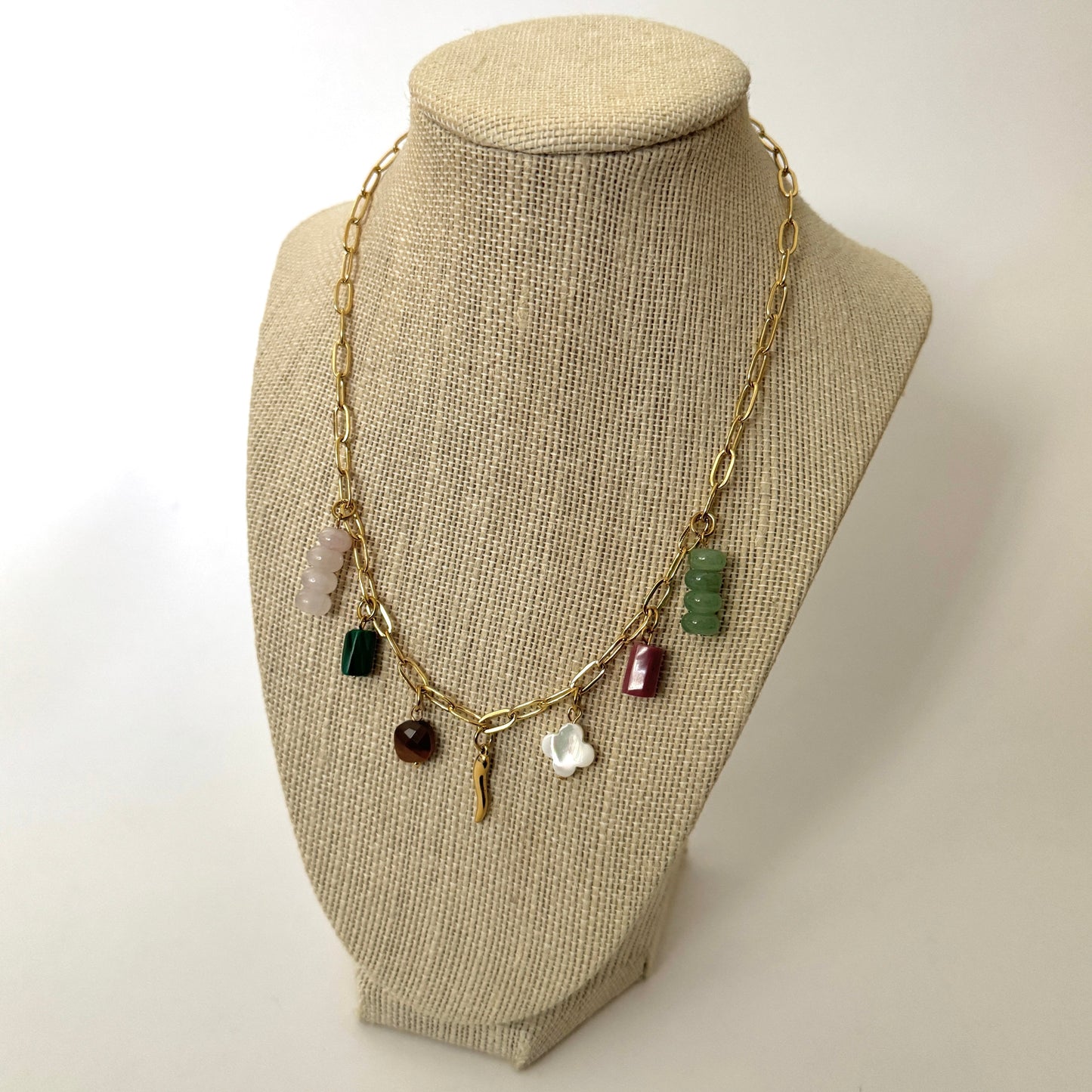 Risa Charm Necklace - Namaste Jewelry Canada