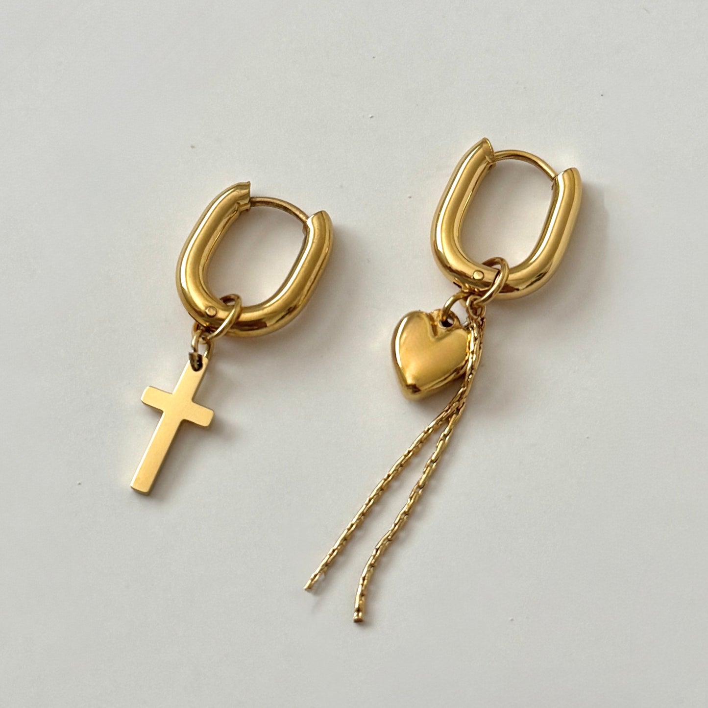 Santos Hoops - Gold - Namaste Jewelry Canada