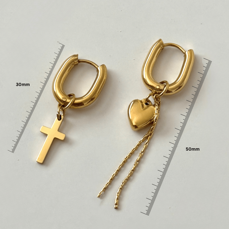 Santos Hoops - Silver - Namaste Jewelry Canada