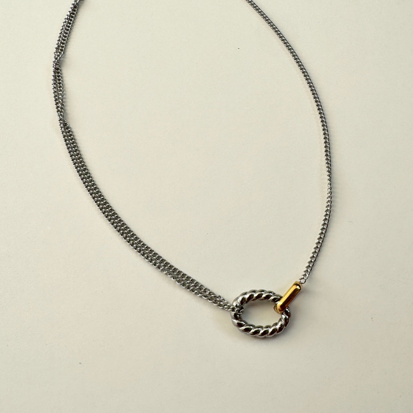 Sarah Necklace - Silver - Namaste Jewelry Canada