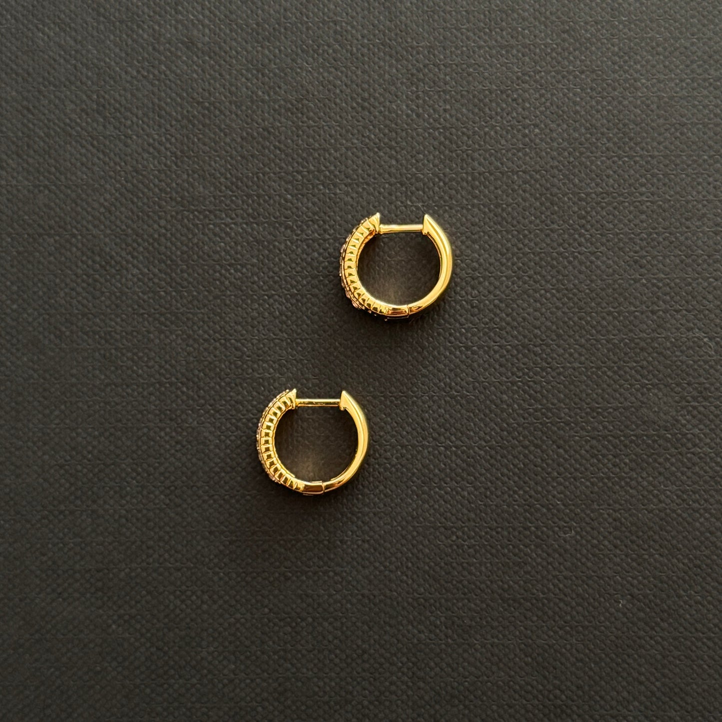 Sunny Chunky Huggies - Gold - Namaste Jewelry Canada