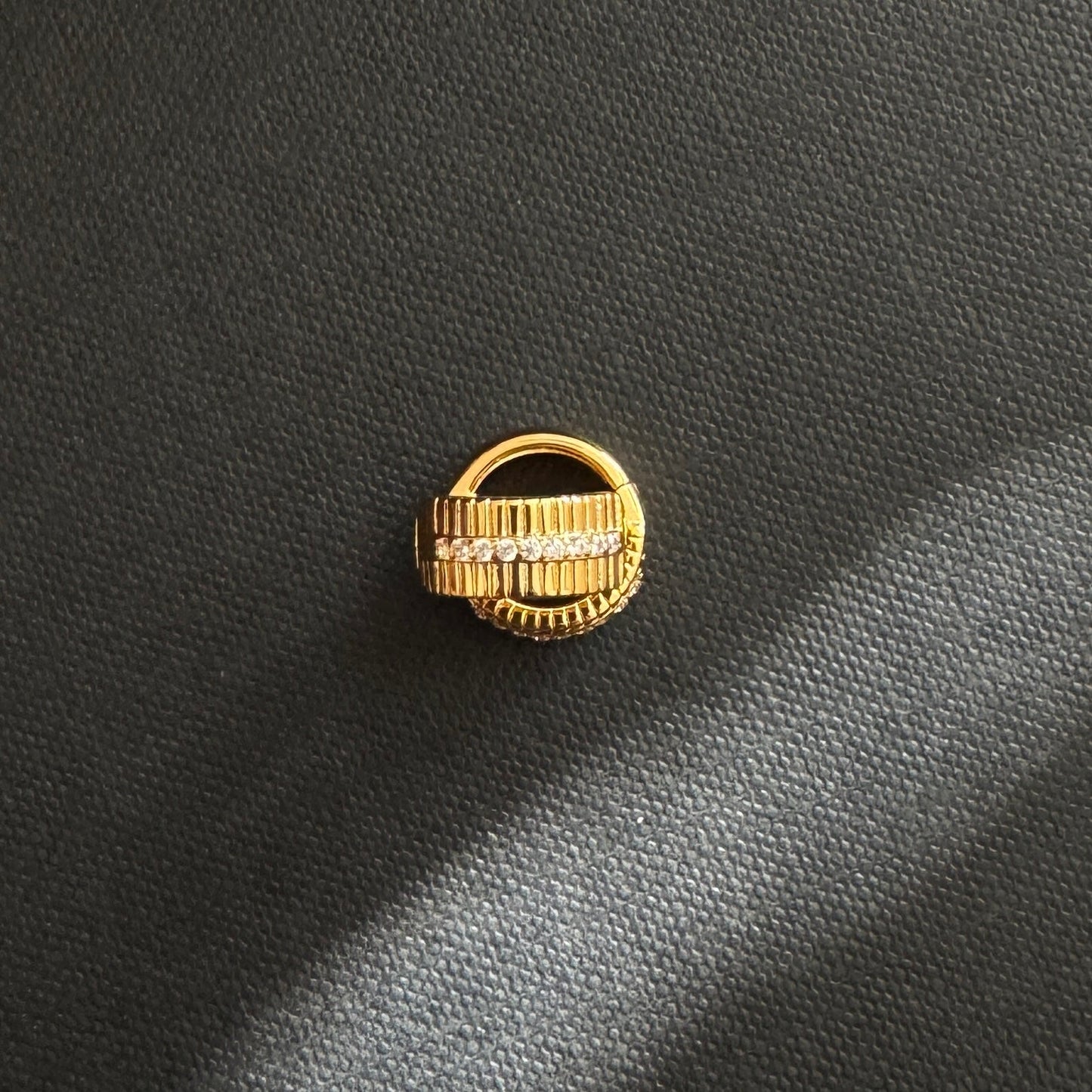 Sunny Chunky Huggies - Gold - Namaste Jewelry Canada