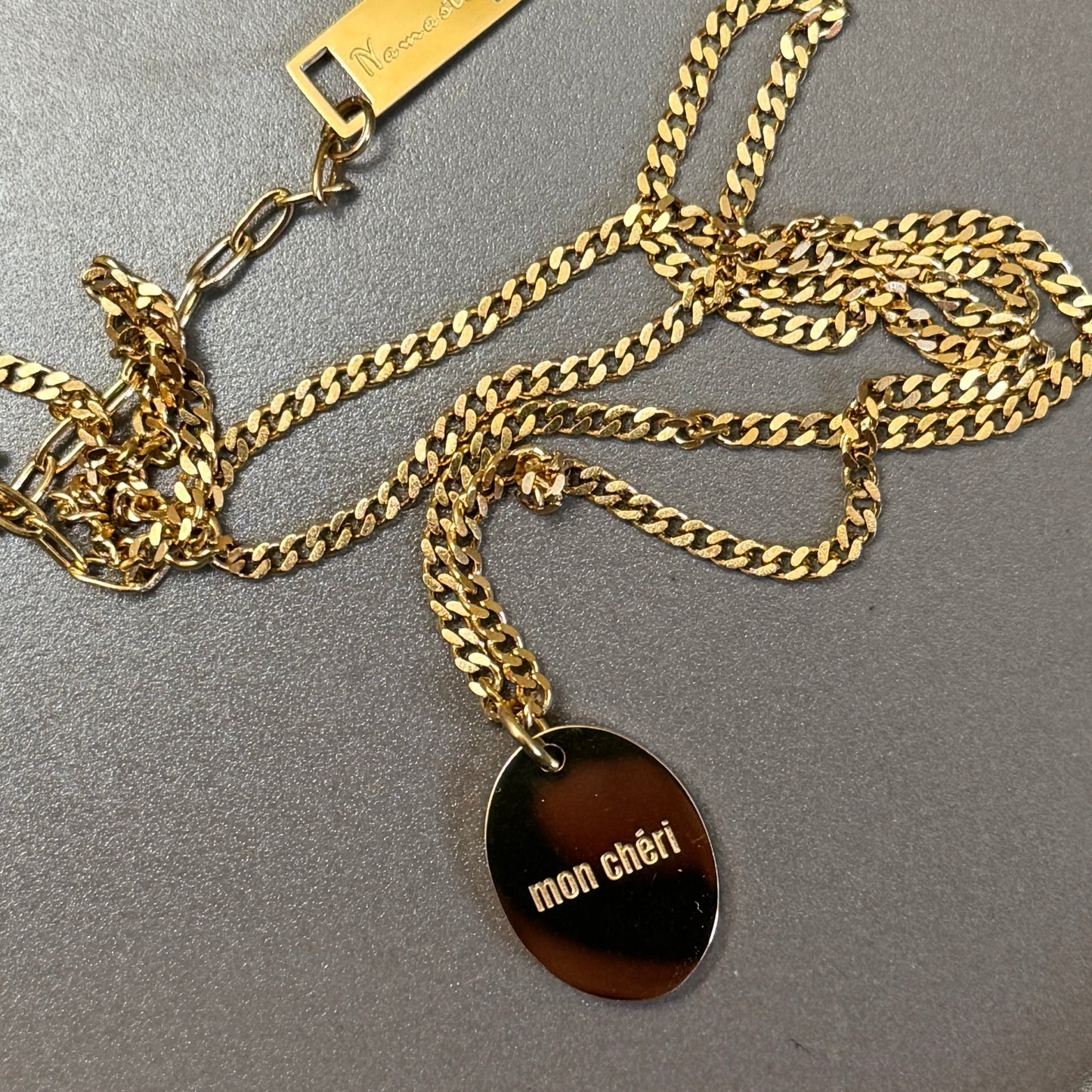 Tulipe Necklace - Gold - Namaste Jewelry Canada