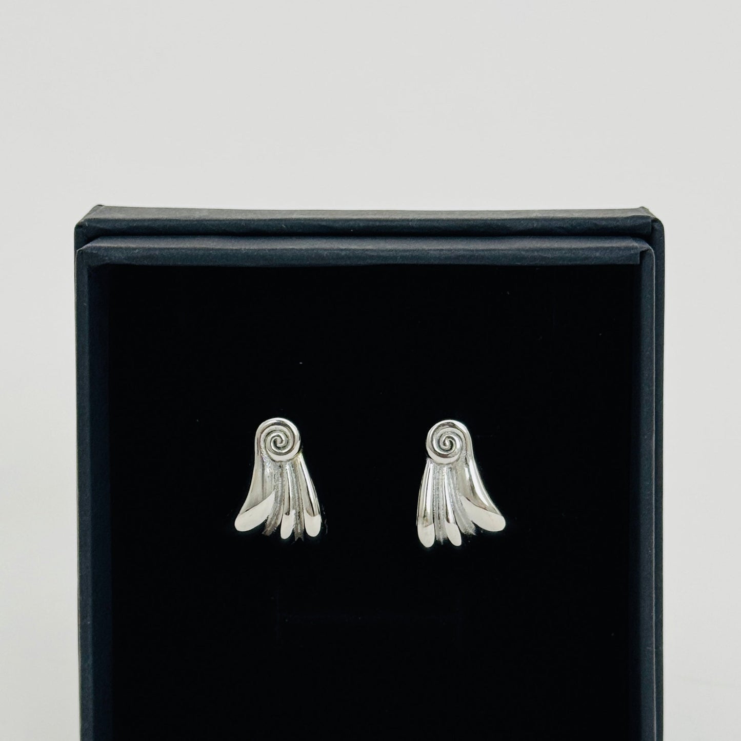 Vague Wing Earrings - Silver - Namaste Jewelry Canada