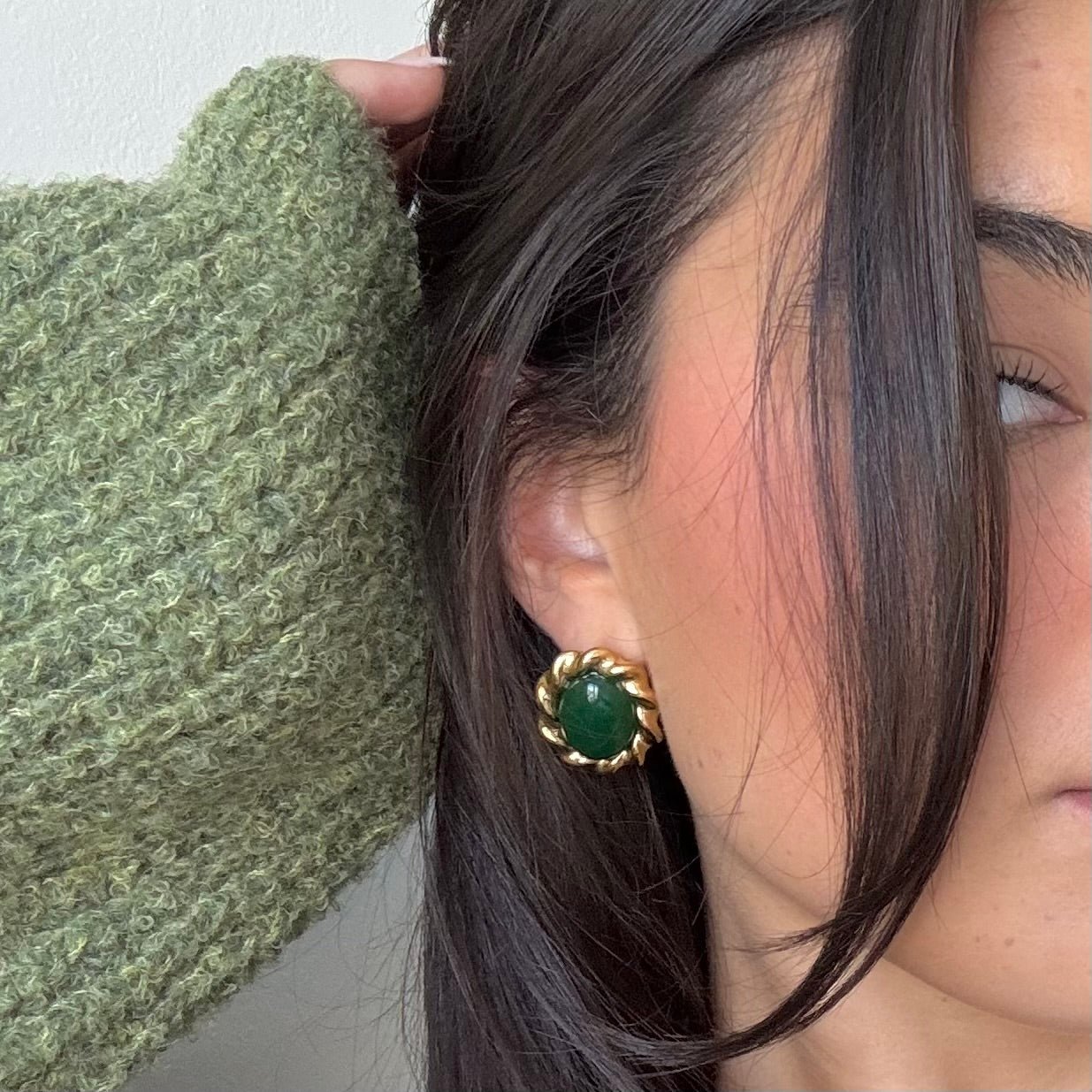 Victoria Earrings - Red - Namaste Jewelry Canada