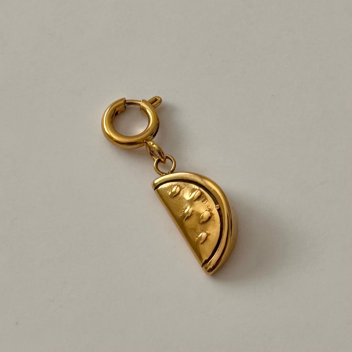 Watermelon Charm- Gold - Namaste Jewelry Canada