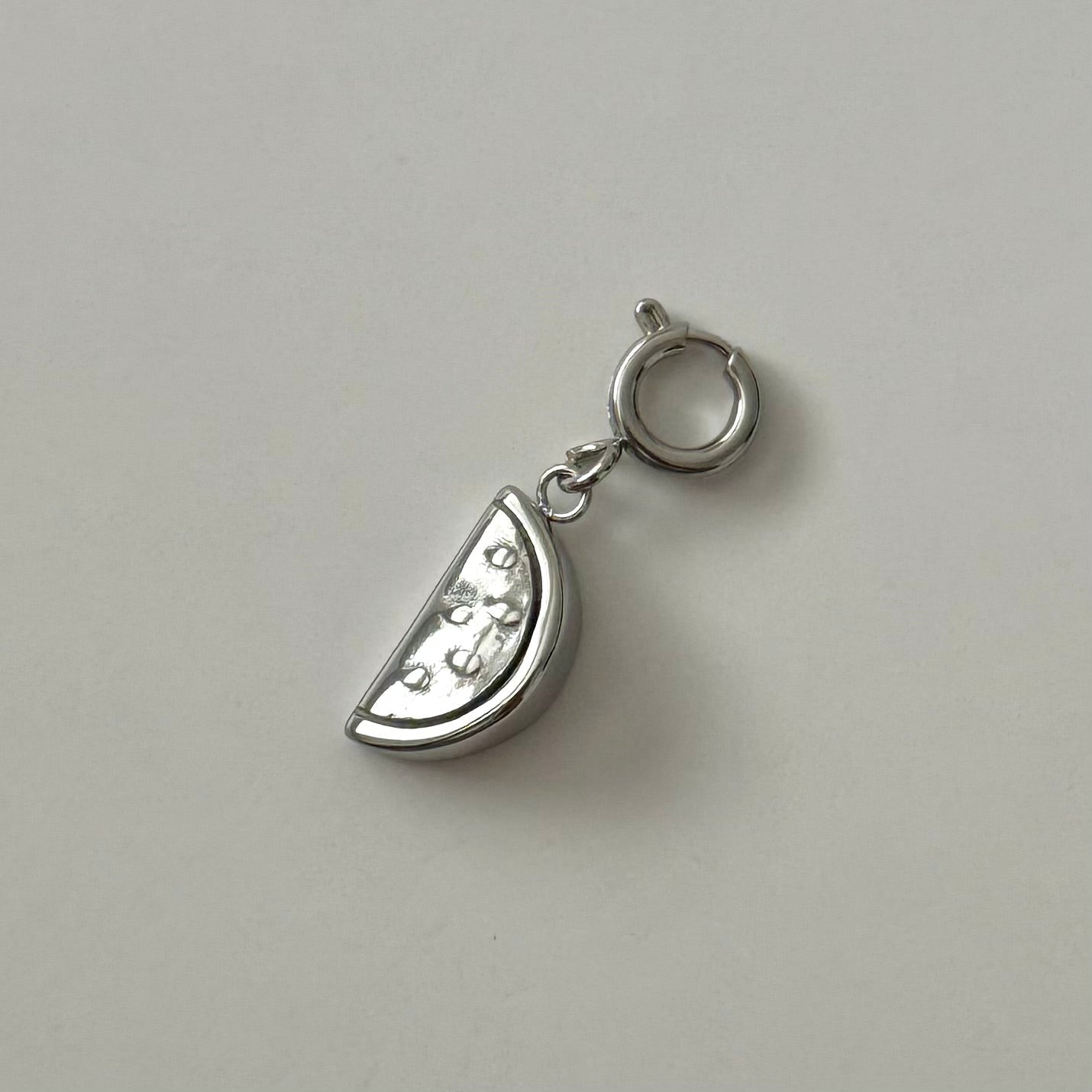 Watermelon Charm- Silver - Namaste Jewelry Canada
