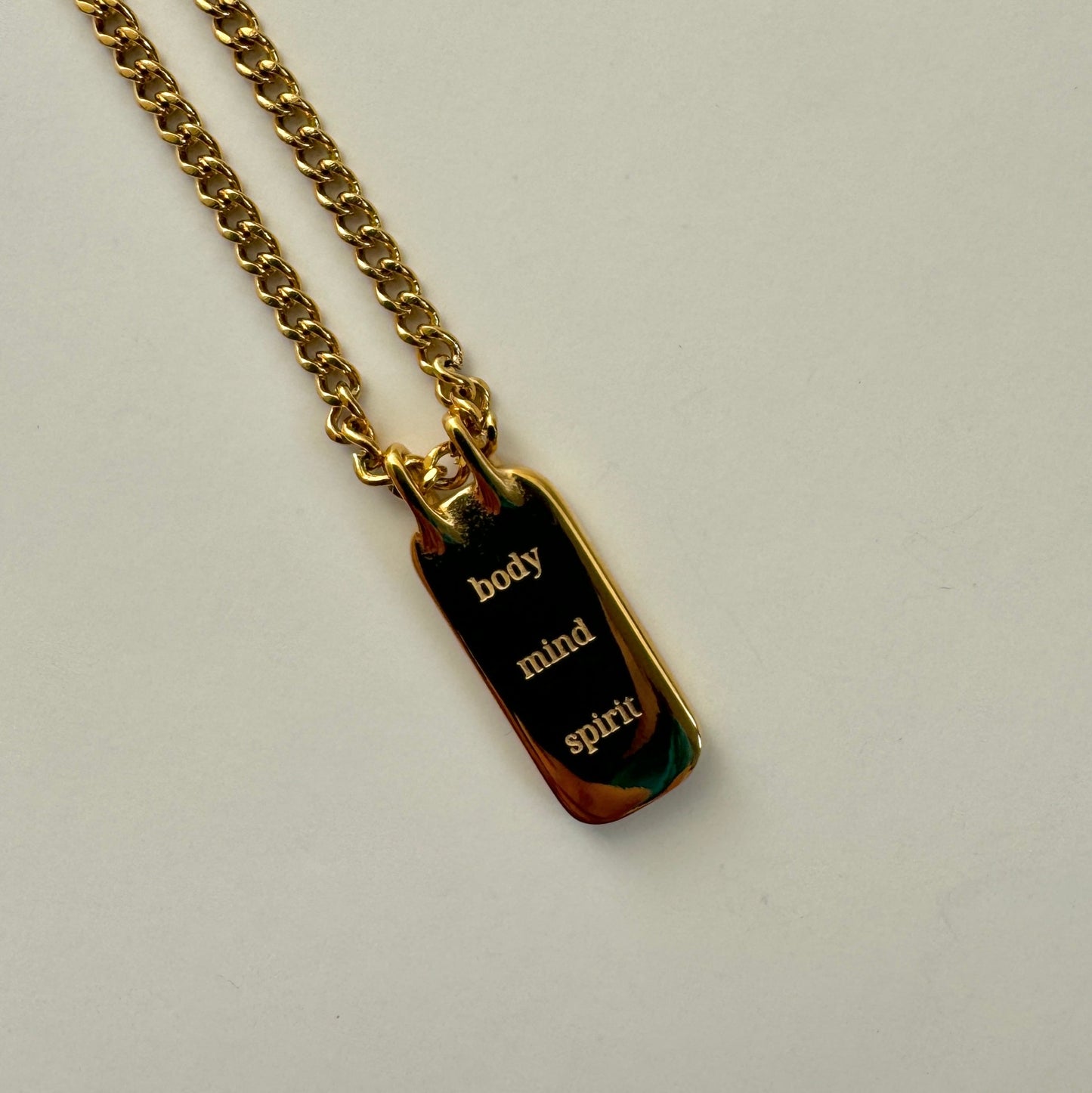 Wellness Necklace - Gold - Namaste Jewelry Canada