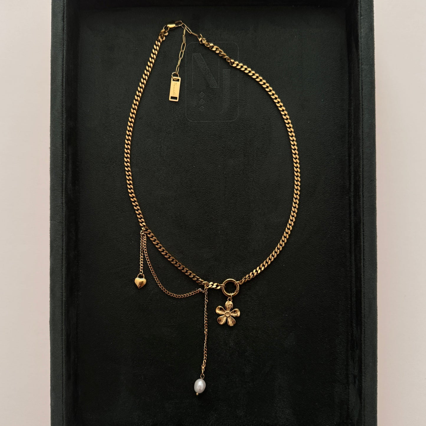 Willow Necklace - Gold - Namaste Jewelry Canada