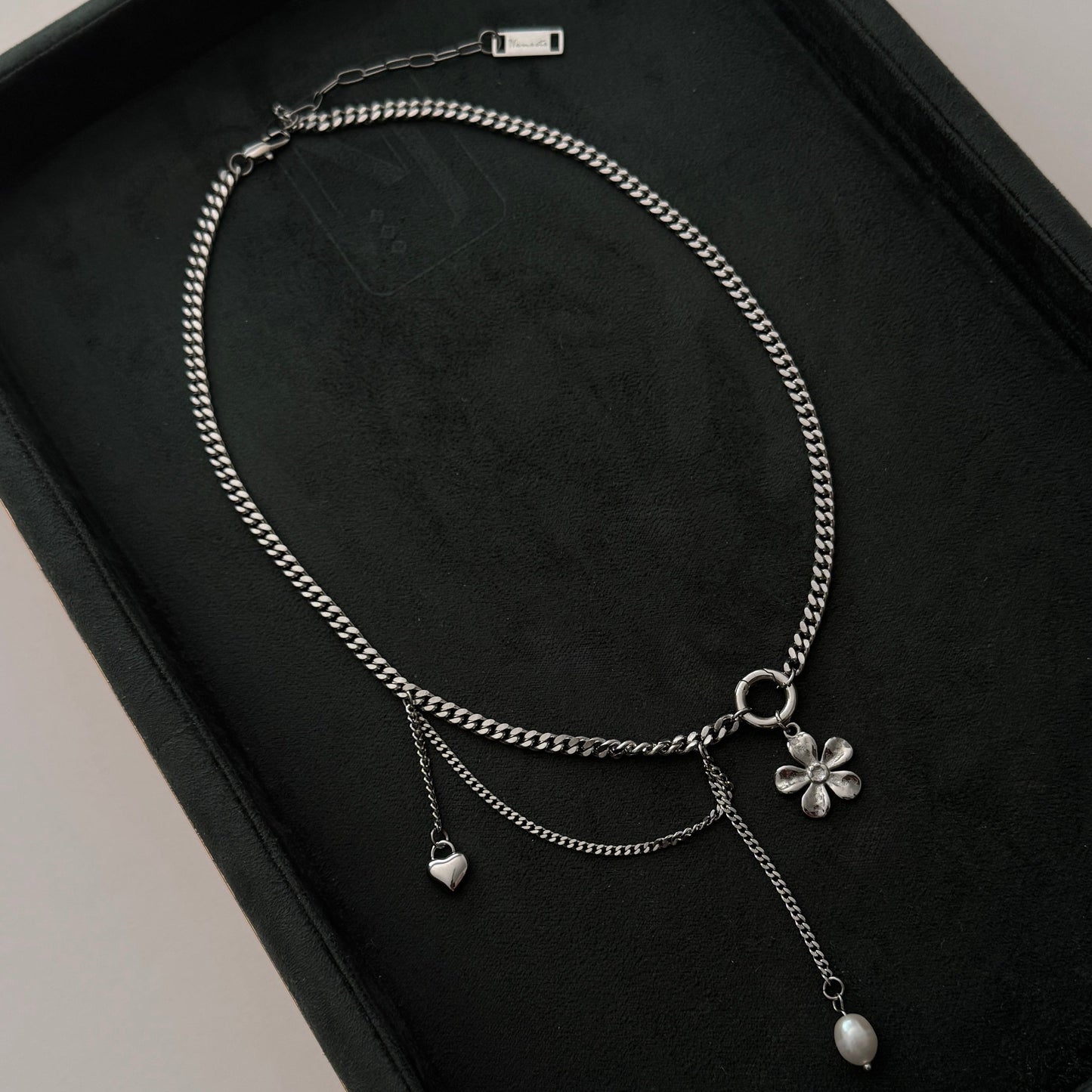 Willow Necklace - Silver - Namaste Jewelry Canada