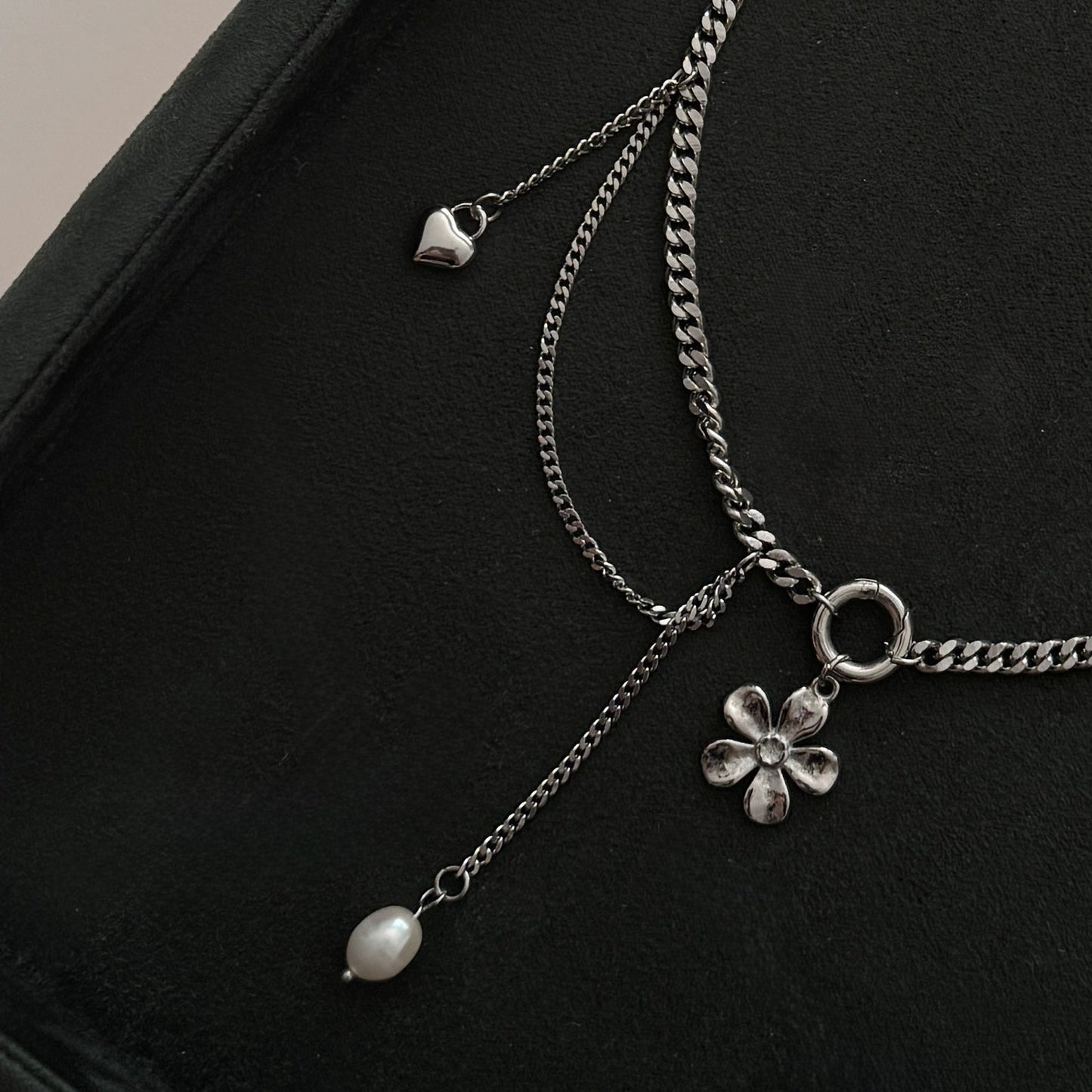 Willow Necklace - Silver - Namaste Jewelry Canada