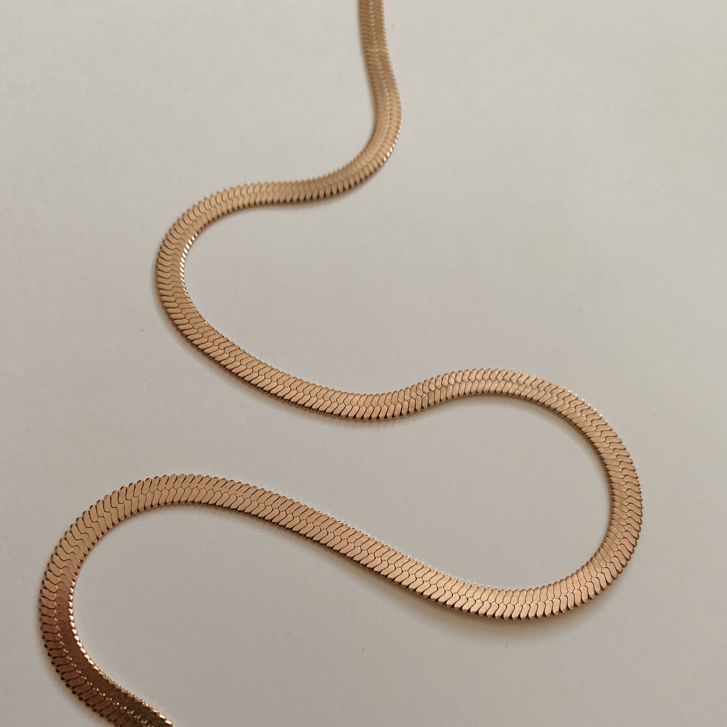 Cascade Herringbone Necklace - Namaste Jewelry Canada