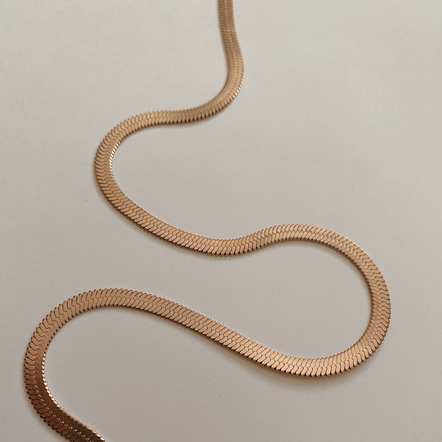 Cascade Herringbone Necklace - Namaste Jewelry Canada