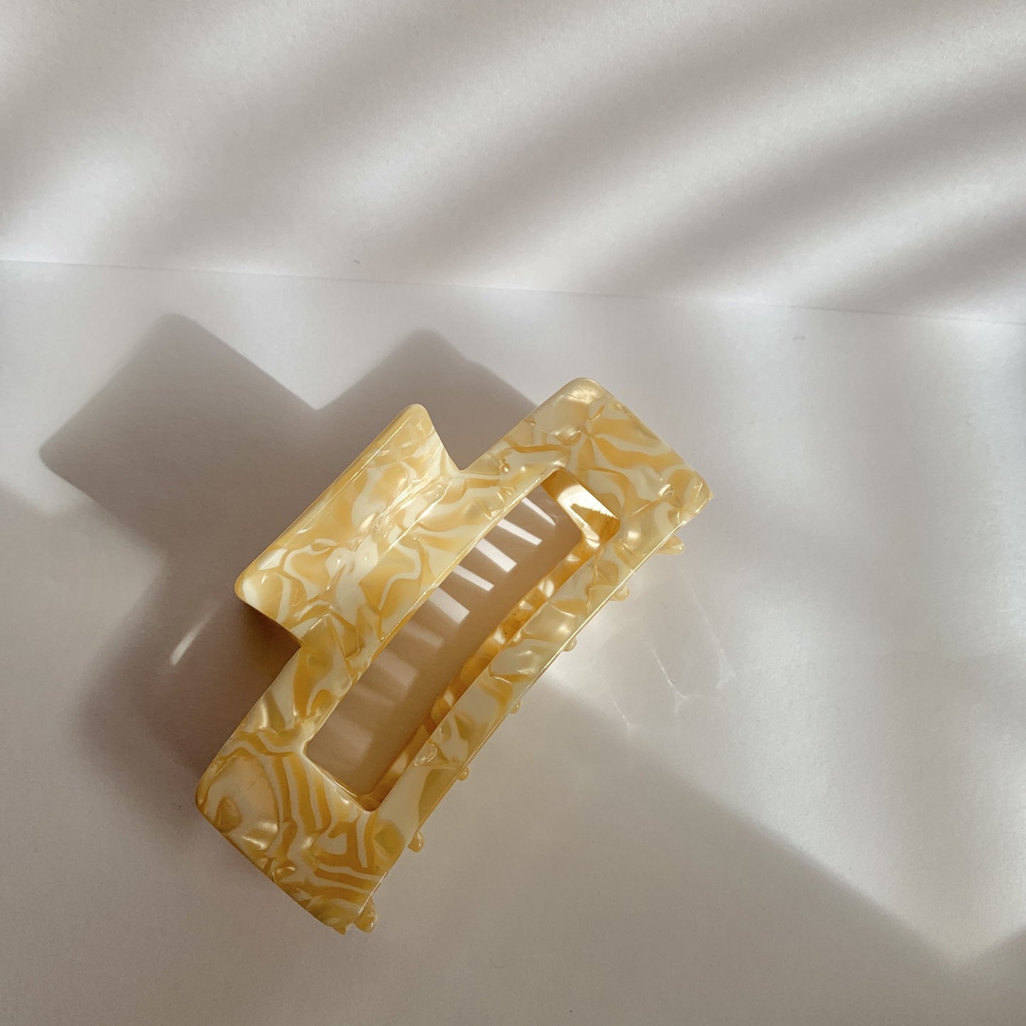 Creme Claw Clip - Namaste Jewelry Canada