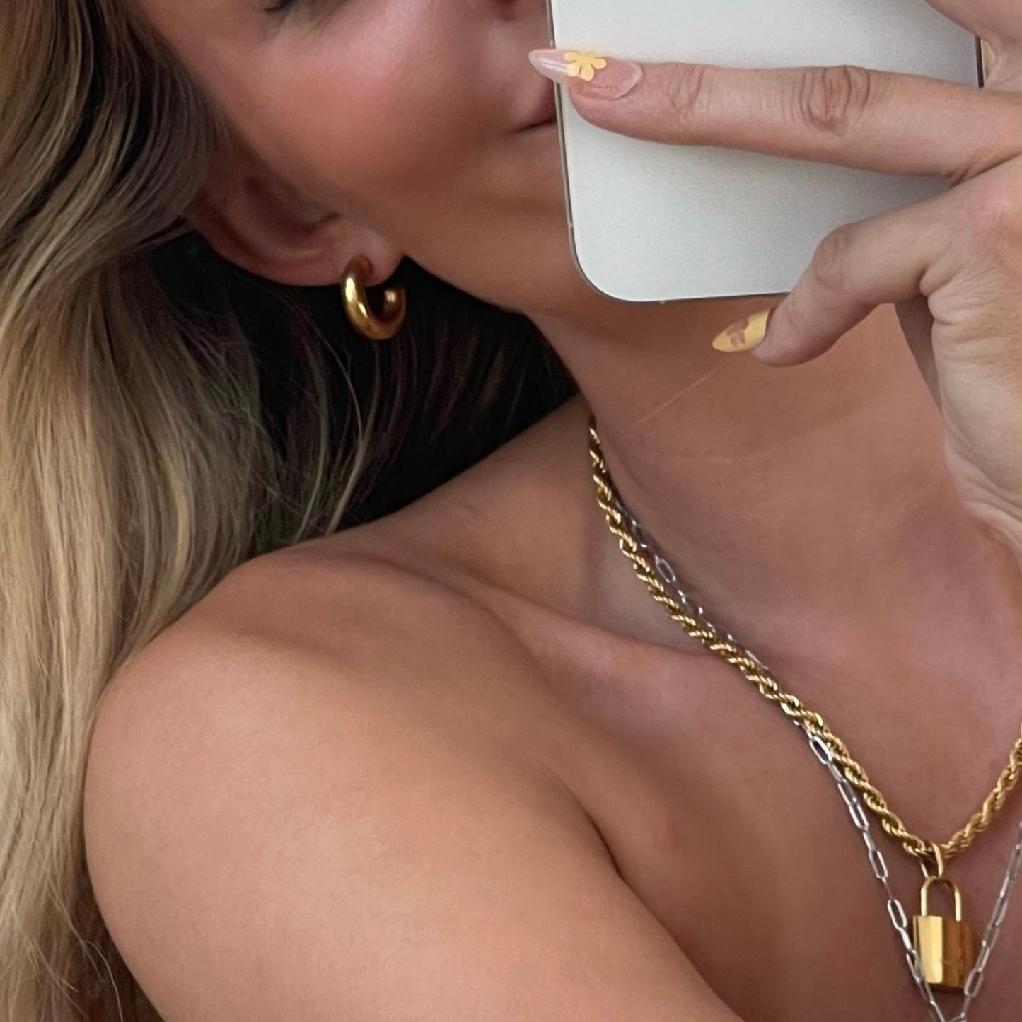 Essential Hoops- Gold - Namaste Jewelry Canada