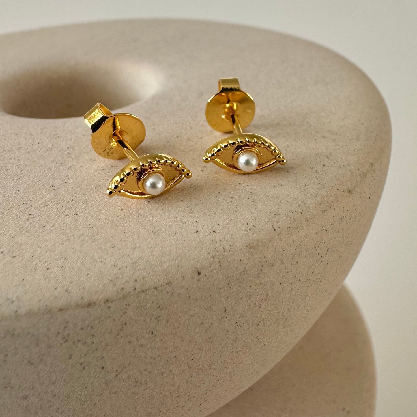 Evil Eye Studs 2.0 - Namaste Jewelry Canada