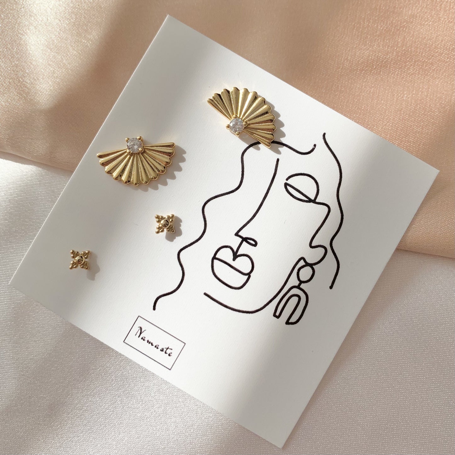 Floret Stud Set - Namaste Jewelry Canada
