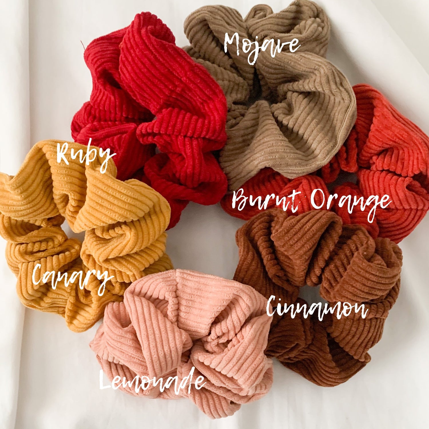 Golden Hour Scrunchies - Namaste Jewelry Canada
