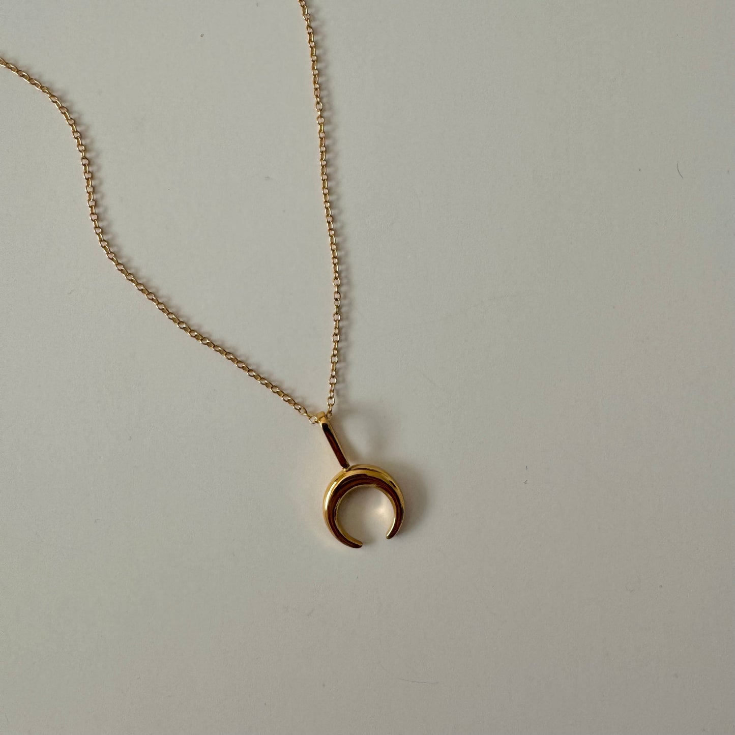 Half Moon Necklace 2.0- Gold - Namaste Jewelry Canada
