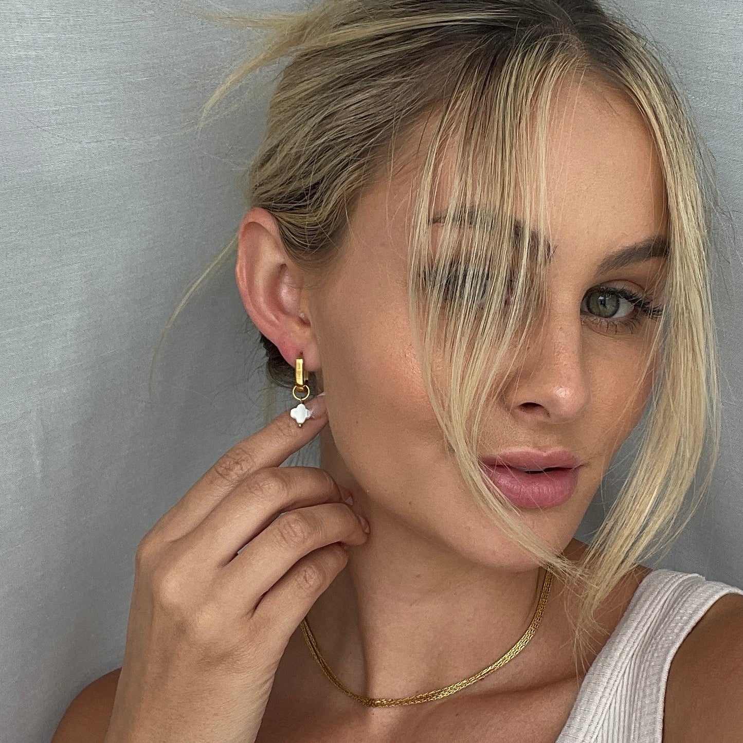 Heart and Star Hoops- Gold - Namaste Jewelry Canada