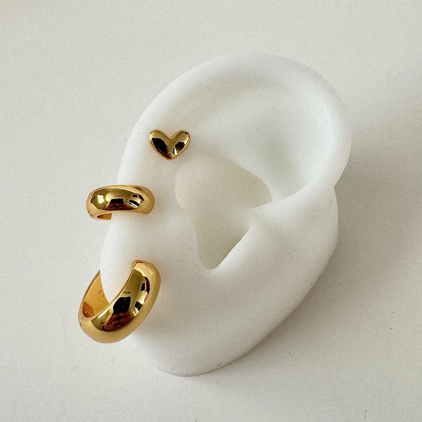 Heart Studs - Namaste Jewelry Canada