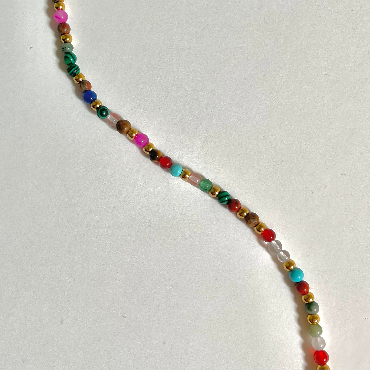 Multicoloured Bead Necklace