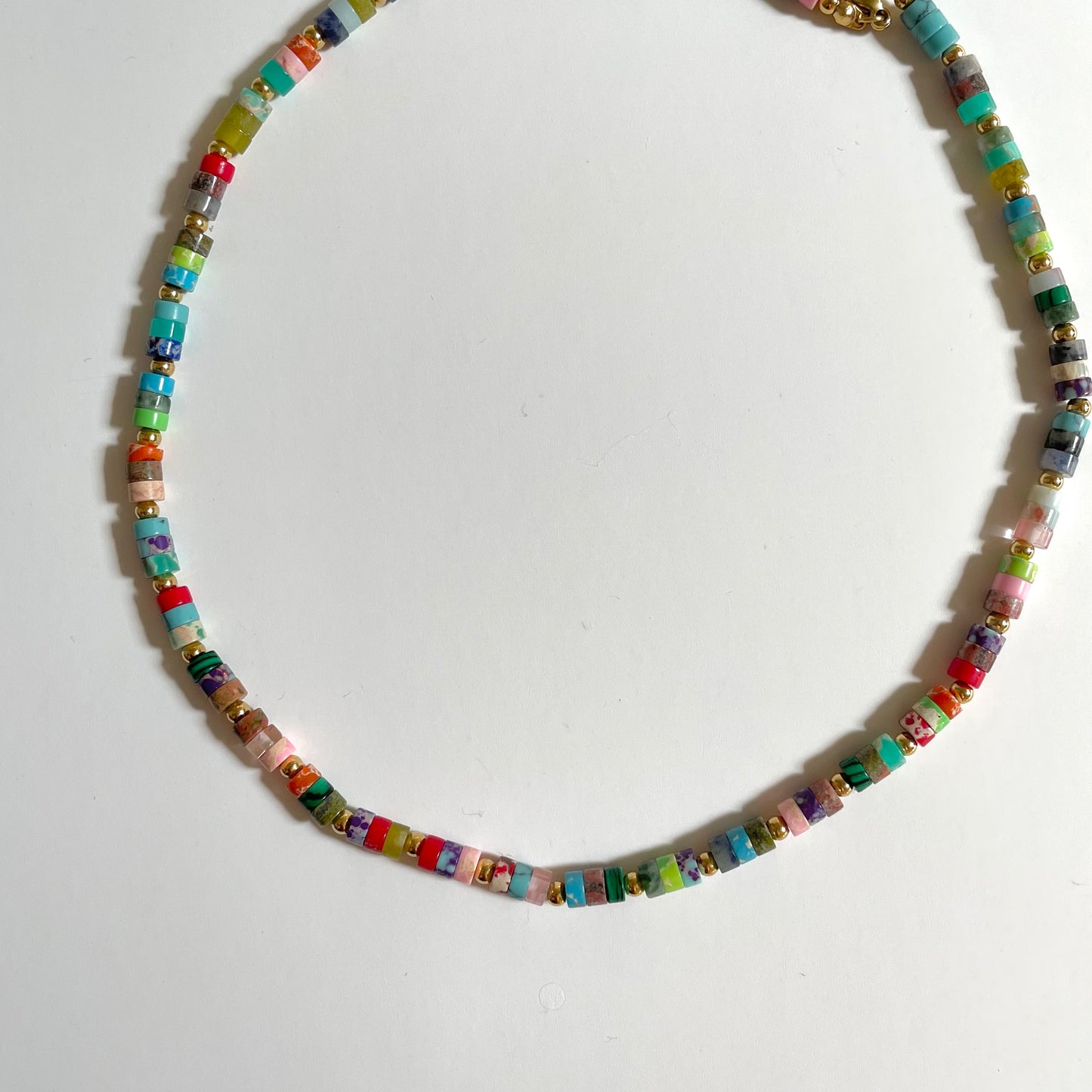 Multicoloured Bead Necklace