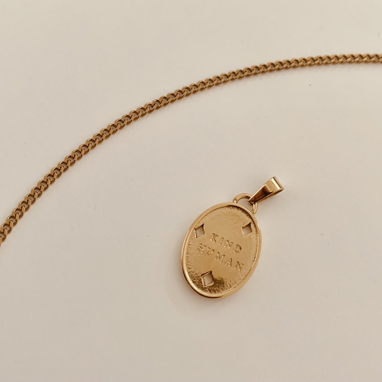 Kind Human Necklace - Namaste Jewelry Canada