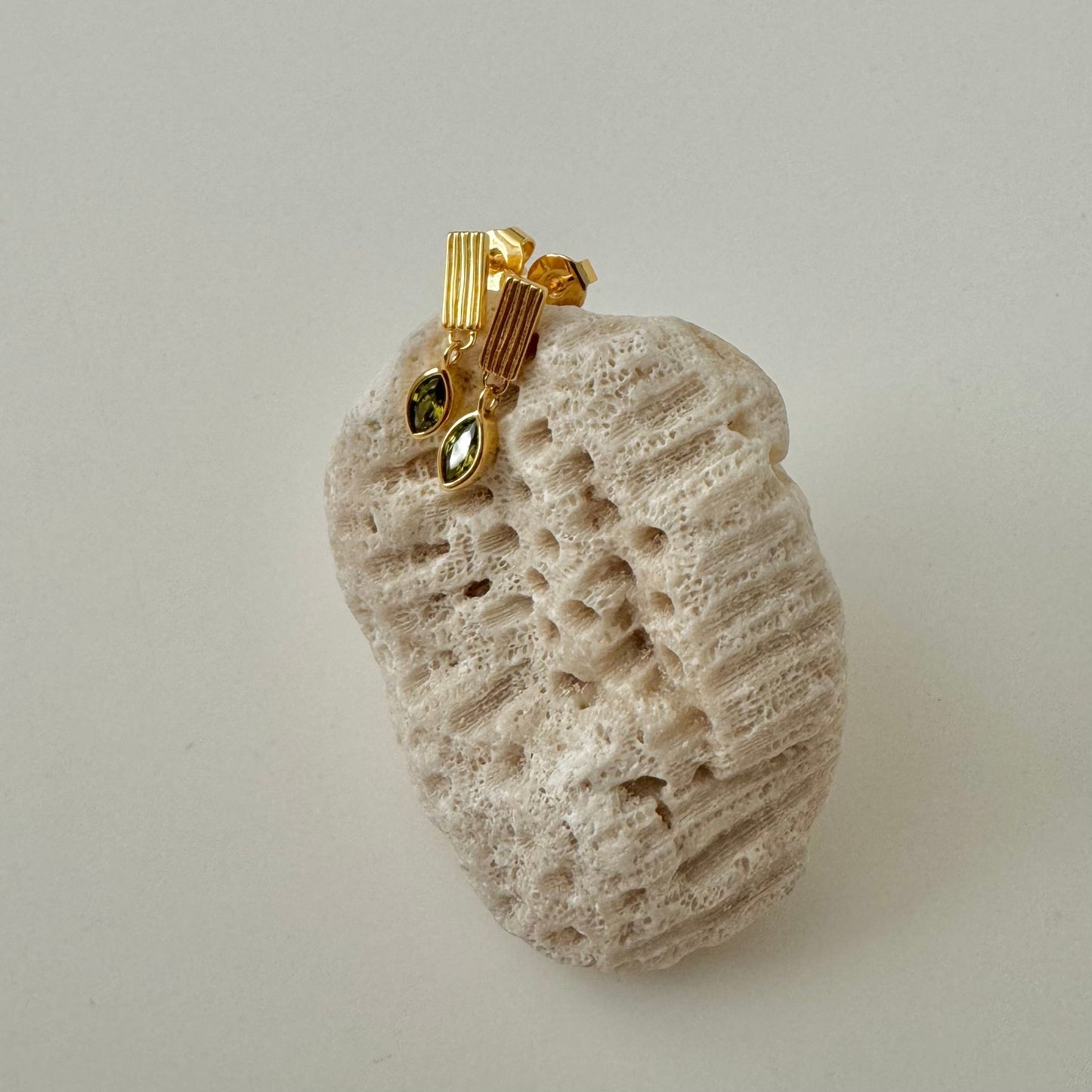 Leaf Drop Earrings - Namaste Jewelry Canada