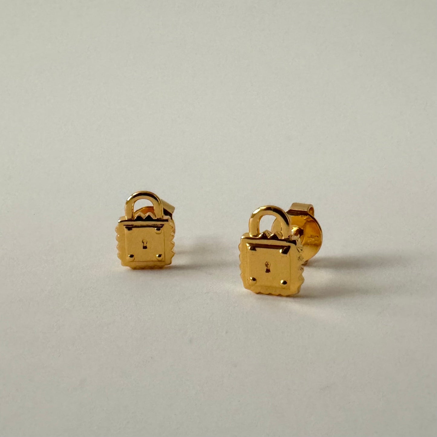 Lock Studs - Namaste Jewelry Canada