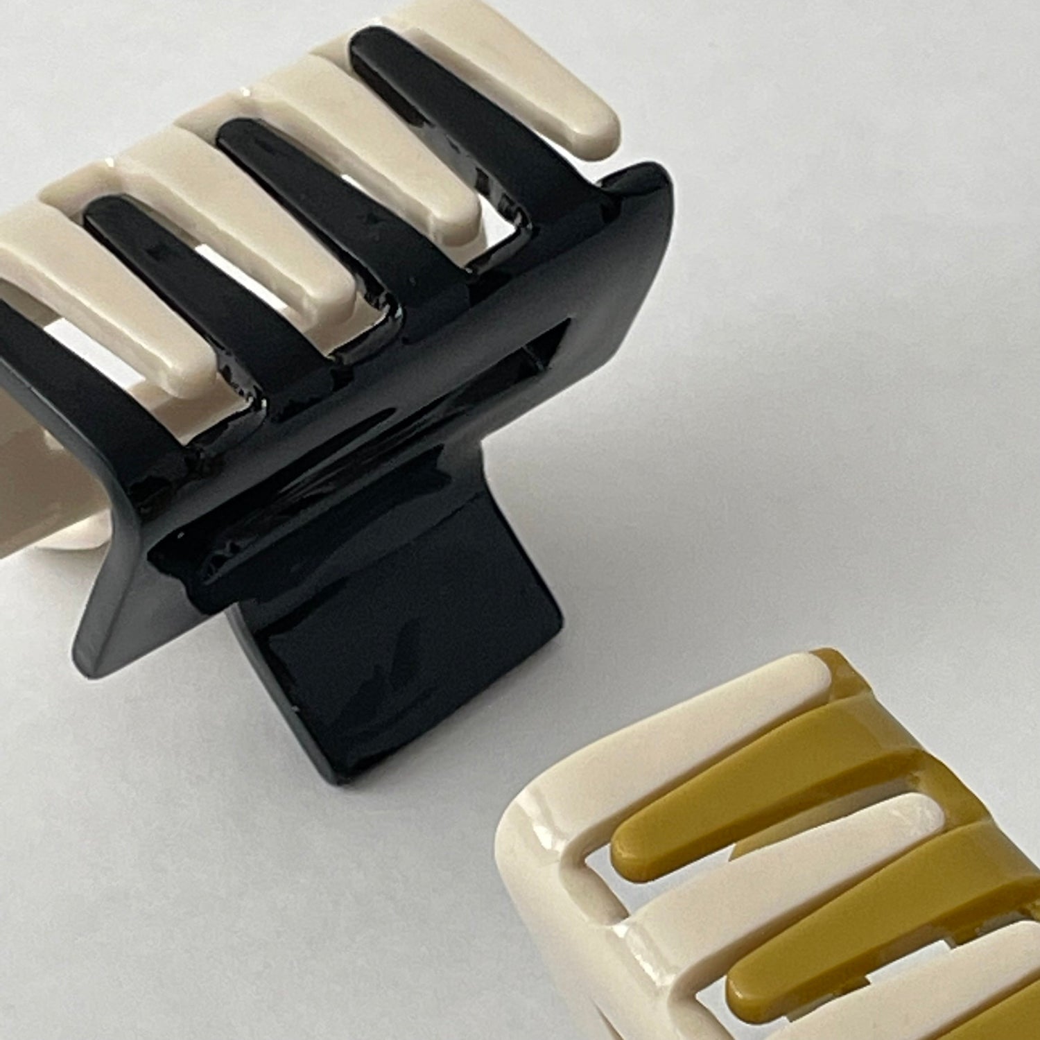 Mini Duo Tone Claw Clip - Namaste Jewelry Canada
