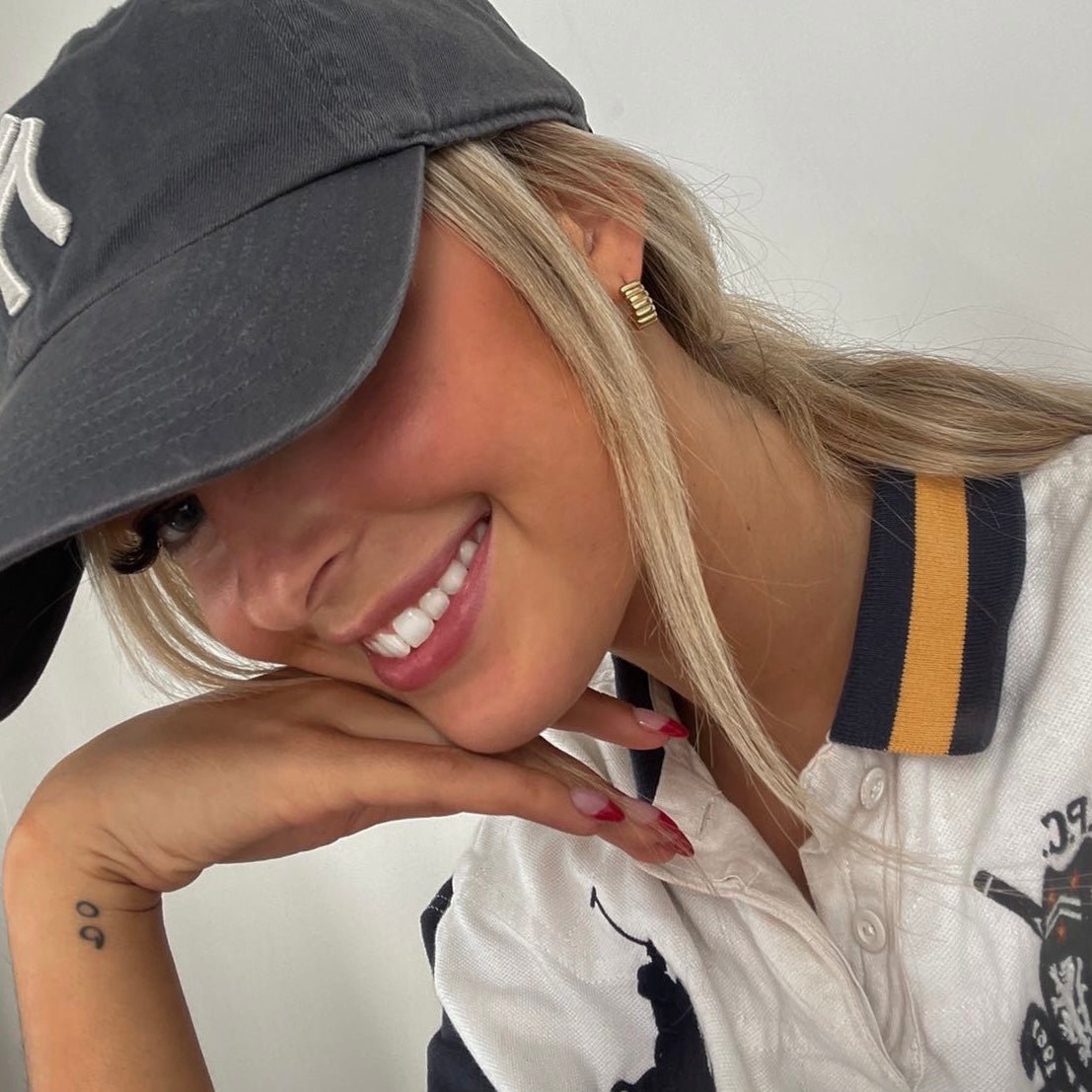 Mini Emma Ribbed Earrings- Silver - Namaste Jewelry Canada