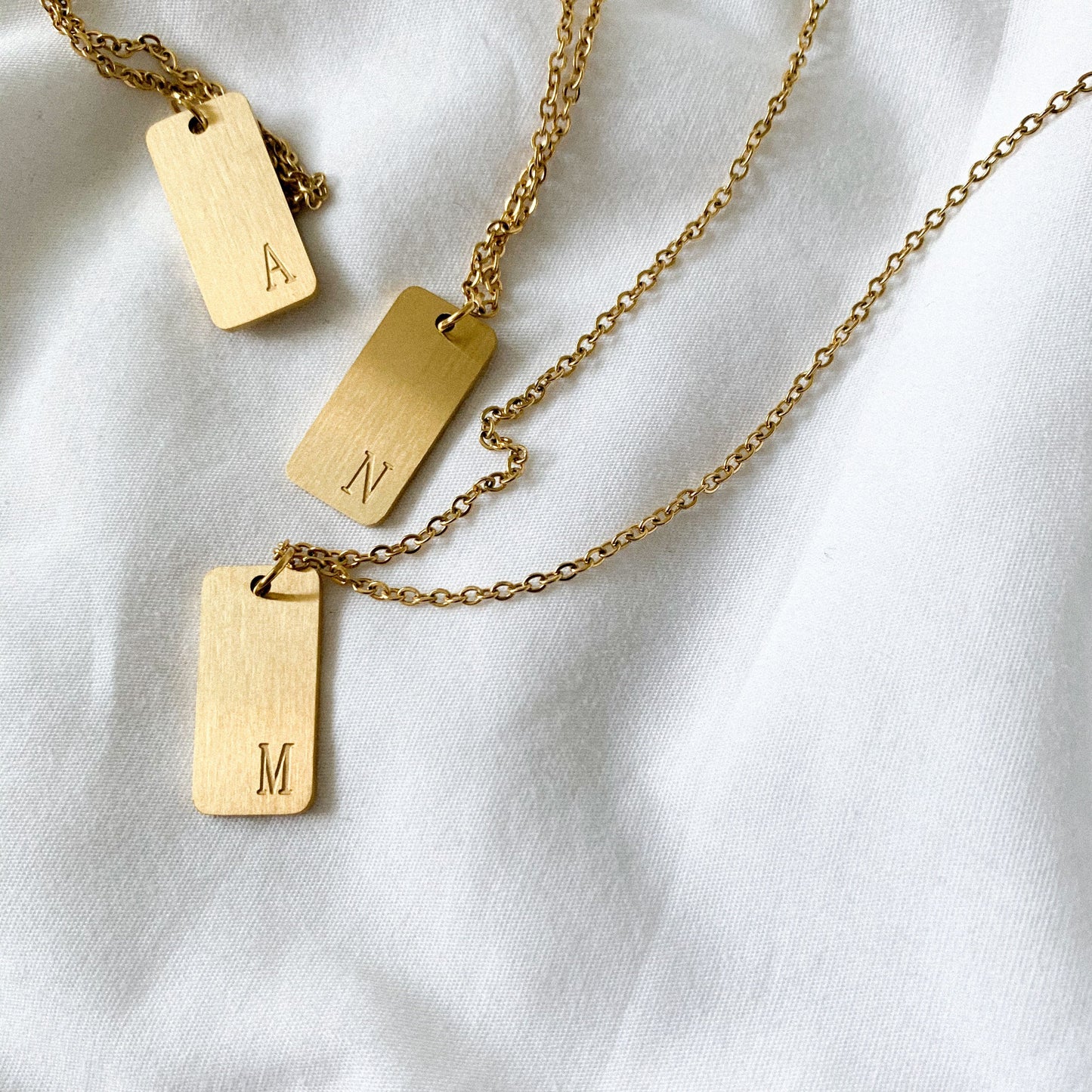 Mujer Letter Necklace - Namaste Jewelry Canada