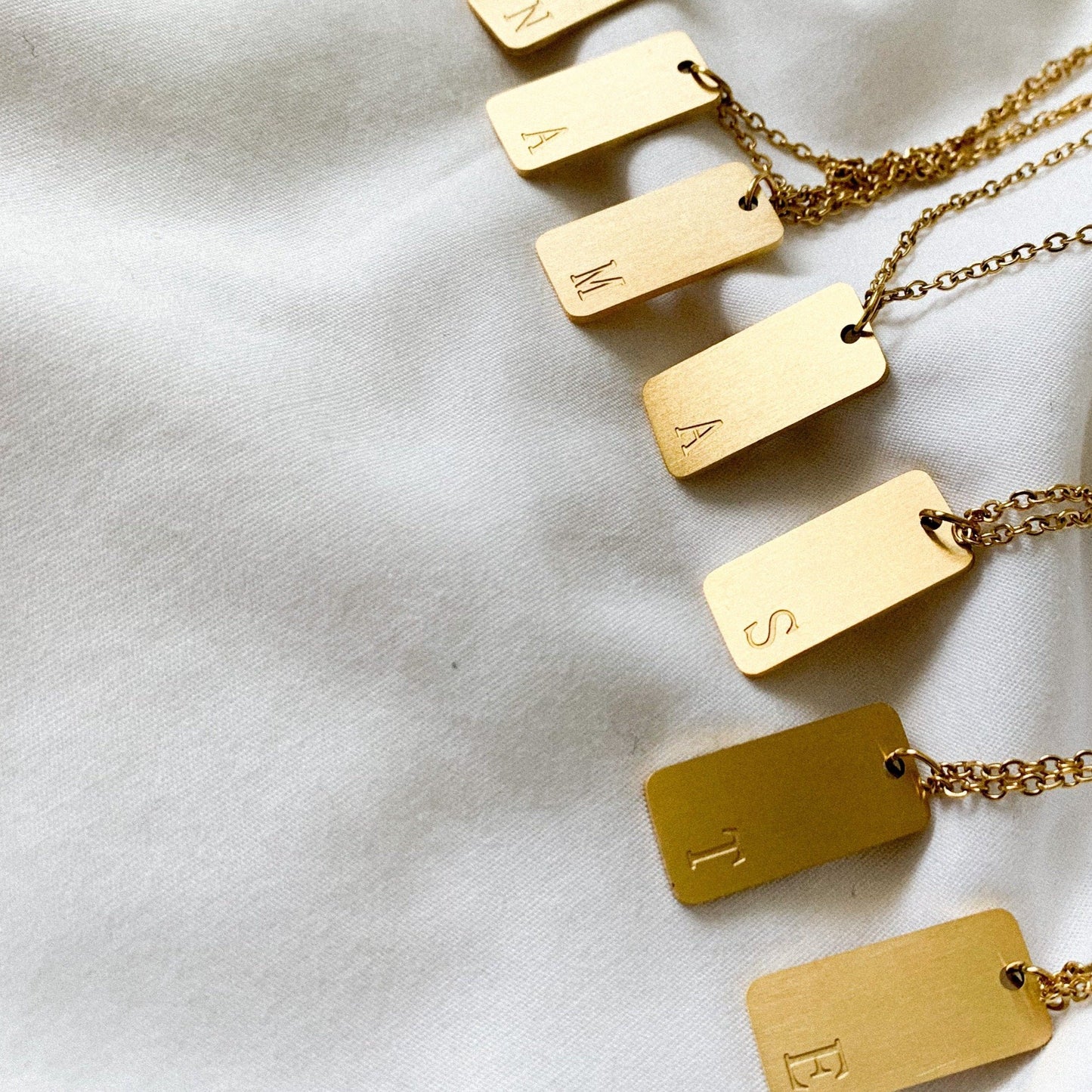 Mujer Letter Necklace - Namaste Jewelry Canada